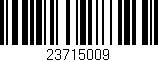 Código de barras (EAN, GTIN, SKU, ISBN): '23715009'