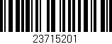 Código de barras (EAN, GTIN, SKU, ISBN): '23715201'