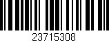 Código de barras (EAN, GTIN, SKU, ISBN): '23715308'