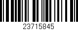 Código de barras (EAN, GTIN, SKU, ISBN): '23715845'