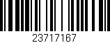 Código de barras (EAN, GTIN, SKU, ISBN): '23717167'