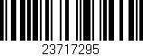 Código de barras (EAN, GTIN, SKU, ISBN): '23717295'