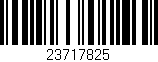 Código de barras (EAN, GTIN, SKU, ISBN): '23717825'