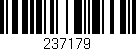 Código de barras (EAN, GTIN, SKU, ISBN): '237179'