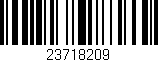 Código de barras (EAN, GTIN, SKU, ISBN): '23718209'