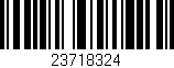 Código de barras (EAN, GTIN, SKU, ISBN): '23718324'
