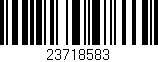Código de barras (EAN, GTIN, SKU, ISBN): '23718583'