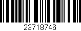 Código de barras (EAN, GTIN, SKU, ISBN): '23718746'