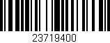 Código de barras (EAN, GTIN, SKU, ISBN): '23719400'