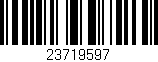 Código de barras (EAN, GTIN, SKU, ISBN): '23719597'
