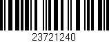 Código de barras (EAN, GTIN, SKU, ISBN): '23721240'