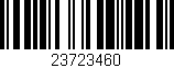 Código de barras (EAN, GTIN, SKU, ISBN): '23723460'