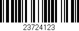 Código de barras (EAN, GTIN, SKU, ISBN): '23724123'