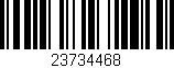 Código de barras (EAN, GTIN, SKU, ISBN): '23734468'
