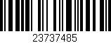 Código de barras (EAN, GTIN, SKU, ISBN): '23737485'