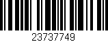 Código de barras (EAN, GTIN, SKU, ISBN): '23737749'