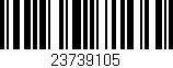 Código de barras (EAN, GTIN, SKU, ISBN): '23739105'