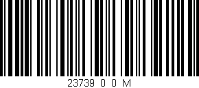 Código de barras (EAN, GTIN, SKU, ISBN): '23739_0_0_M'