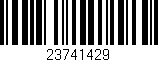Código de barras (EAN, GTIN, SKU, ISBN): '23741429'
