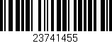Código de barras (EAN, GTIN, SKU, ISBN): '23741455'