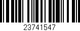 Código de barras (EAN, GTIN, SKU, ISBN): '23741547'