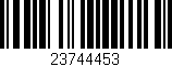 Código de barras (EAN, GTIN, SKU, ISBN): '23744453'