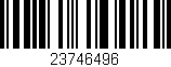 Código de barras (EAN, GTIN, SKU, ISBN): '23746496'