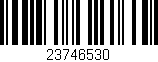 Código de barras (EAN, GTIN, SKU, ISBN): '23746530'