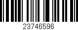 Código de barras (EAN, GTIN, SKU, ISBN): '23746596'