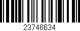 Código de barras (EAN, GTIN, SKU, ISBN): '23746634'