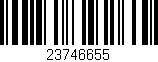 Código de barras (EAN, GTIN, SKU, ISBN): '23746655'