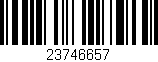 Código de barras (EAN, GTIN, SKU, ISBN): '23746657'