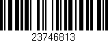 Código de barras (EAN, GTIN, SKU, ISBN): '23746813'