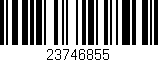 Código de barras (EAN, GTIN, SKU, ISBN): '23746855'