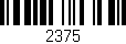Código de barras (EAN, GTIN, SKU, ISBN): '2375'
