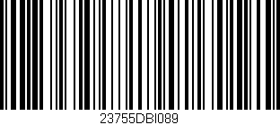 Código de barras (EAN, GTIN, SKU, ISBN): '23755DBI089'