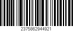 Código de barras (EAN, GTIN, SKU, ISBN): '2375862944921'