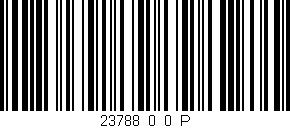 Código de barras (EAN, GTIN, SKU, ISBN): '23788_0_0_P'