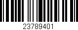 Código de barras (EAN, GTIN, SKU, ISBN): '23789401'