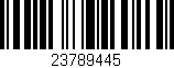 Código de barras (EAN, GTIN, SKU, ISBN): '23789445'