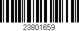 Código de barras (EAN, GTIN, SKU, ISBN): '23801659'