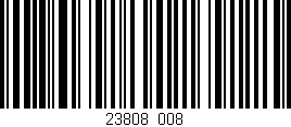 Código de barras (EAN, GTIN, SKU, ISBN): '23808/008'