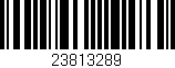 Código de barras (EAN, GTIN, SKU, ISBN): '23813289'