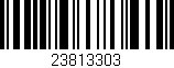 Código de barras (EAN, GTIN, SKU, ISBN): '23813303'