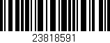 Código de barras (EAN, GTIN, SKU, ISBN): '23818591'