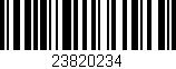 Código de barras (EAN, GTIN, SKU, ISBN): '23820234'