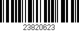 Código de barras (EAN, GTIN, SKU, ISBN): '23820623'