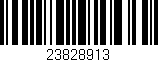 Código de barras (EAN, GTIN, SKU, ISBN): '23828913'