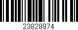 Código de barras (EAN, GTIN, SKU, ISBN): '23828974'
