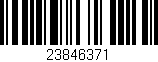 Código de barras (EAN, GTIN, SKU, ISBN): '23846371'